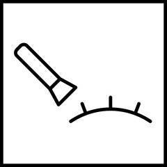 Eyebrow Gel Icon Design