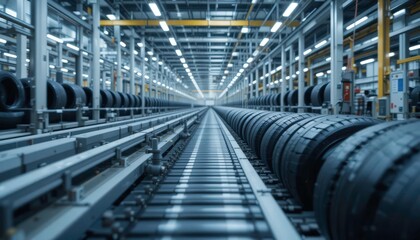  Experience the Revolution in Tire Manufacturing High Speed Automation and Cutting Edge Technology in a State of the Art Factory