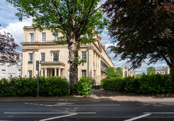 Town of Cheltenham, Gloucestershire, UK