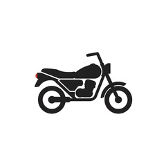 Fototapeta premium Stylish Motorcycle Icon Vector Illustration