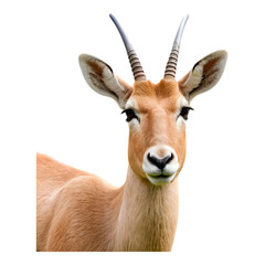 Fototapeta premium Elegant antelope gazing directly at camera
