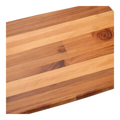 Wooden Cutting Board with a Natural Grain Pattern