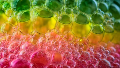Tropical Bubbles Close Up
