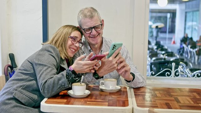 Adults with Intellectual Disabilities Using Smartphones at Cafe
