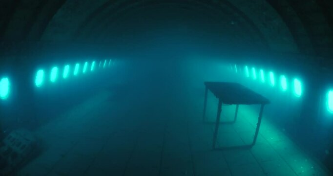 discovering an aircraft wreck underwater