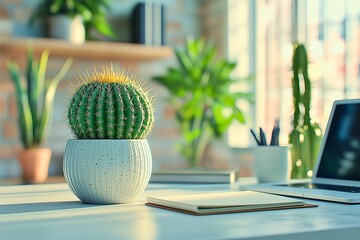 Minimalist business backgrounds with clean desks, laptops, and office items. Ideal for presentations and branding. Ultra-realistic, 8k quality.