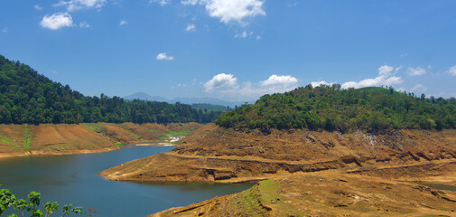 reservoir during summer