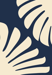 Floral trendy background, floral botanic design templates, modern art prints, posters and placard