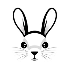vector illustration of a bunny