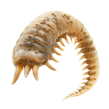 3D icon of Monogenea (Monogenetic flukes) isolated on transparency background