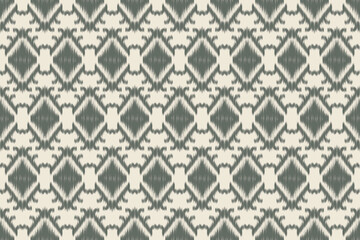Obraz premium ikat Abstract Ethnic art. Seamless pattern in tribal, folk embroidery, and Mexican style. Aztec geometric art ornament print.Design for carpet, cover.wallpaper, wrapping, fabric, clothing