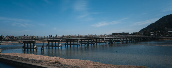 Fototapeta premium Togetsukyo Bridge in Kyoto