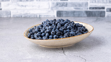 Fresh blueberry background. Blueberry Texture Close Blueberry Antioxidant Organic Superpeed Bowl Concept Healthy Nutrition