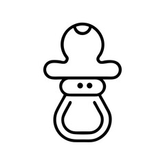 赤ちゃんの乳首アイコン