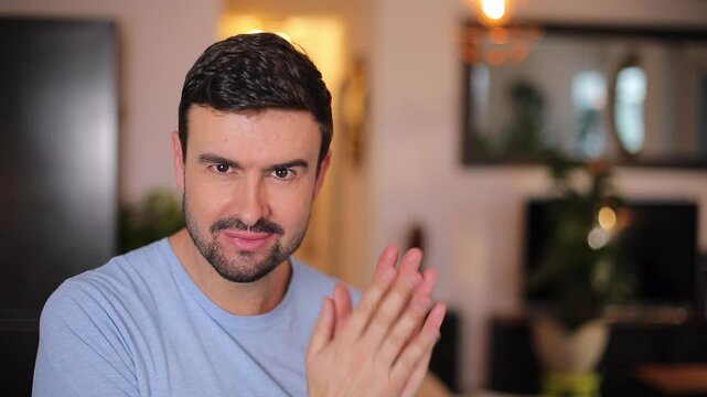 Man planning an evil revenge 