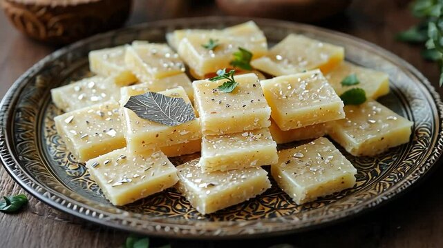 kaju katli indian sweets video