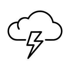 Thunder Cloud Icon