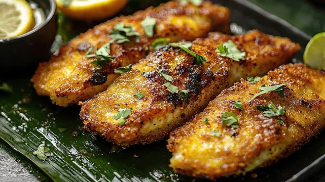 bombil rava fry indian food video