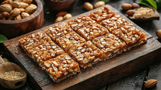chikki indian sweets video