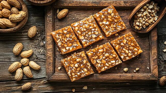 chikki indian sweets video