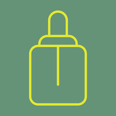 Obraz premium Face Serum Icon Design