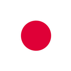 japan flag sphere