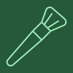 Makeup Brush Icon Design