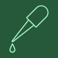 Face Oil Icon Design