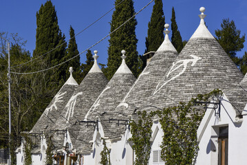 Trullo, Trulli, Alberobello, Apulien, Italien