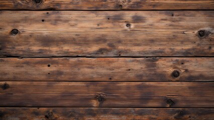 Obraz premium Rustic Wooden Plank Wall Surface for Background or Design Use