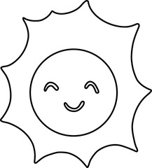 Environment coloring page with a stamp outline highlighting sustainability, conservation, and eco friendly living, perfect for kids and adults to promote climate awareness and responsible habits