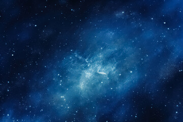 Blue sky with many stars.