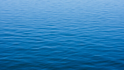 Azure water surface. Abstract natural backdrop. Space available for text
