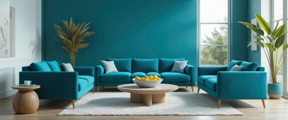  Coastal Minimalism Calming Teal Hues, Natural Textures, and a Breezy Atmosphere