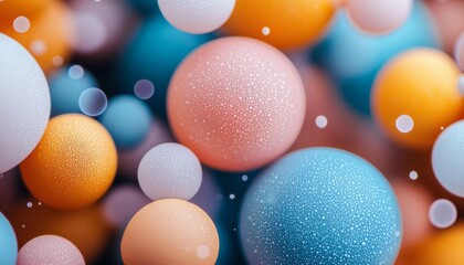 Vibrant Spectrum of Colors Abstract Representation of Diverse Multimedia Content with Dewy Spheres