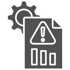 Crisis Management Glyph Icon