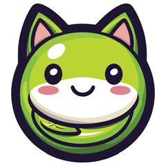 Half Cut Avocado vector icon. fresh Avocado fruit vector. avocado fruit vector. split avocado