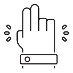 vector hand cursor