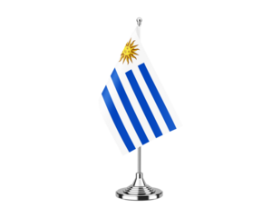 Uruguay Table Flag