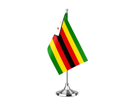 Zimbabwe Table Flag