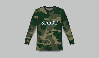 Army-Themed Digital Camouflage Jerseys