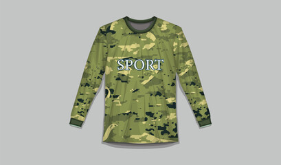 Army-Themed Digital Camouflage Jerseys