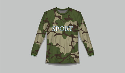 Army-Themed Digital Camouflage Jerseys