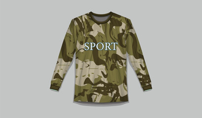 Army-Themed Digital Camouflage Jerseys