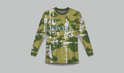 Army-Themed Digital Camouflage Jerseys
