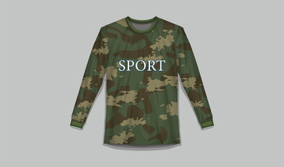 Army-Themed Digital Camouflage Jerseys