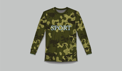 Army-Themed Digital Camouflage Jerseys