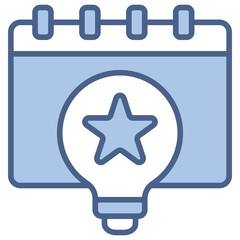 Innovation Day Blue Icon