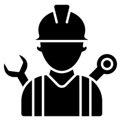 Labour Glyph Icon