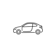 A car icon representing transportation and automotive design
